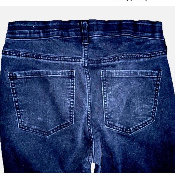 Wonderly Skinny Jeans Mid-Rise Stretch Black Size 6R  - 5 Pocket - Picture 5 of 7